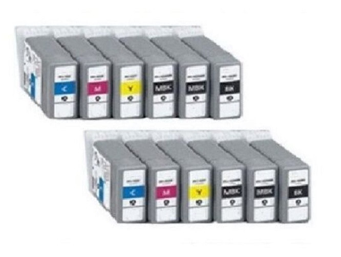 12 x Ink for Canon iPF670 iPF680 iPF685 iPF780 / PFI-107 (2 Set's) Cartridge