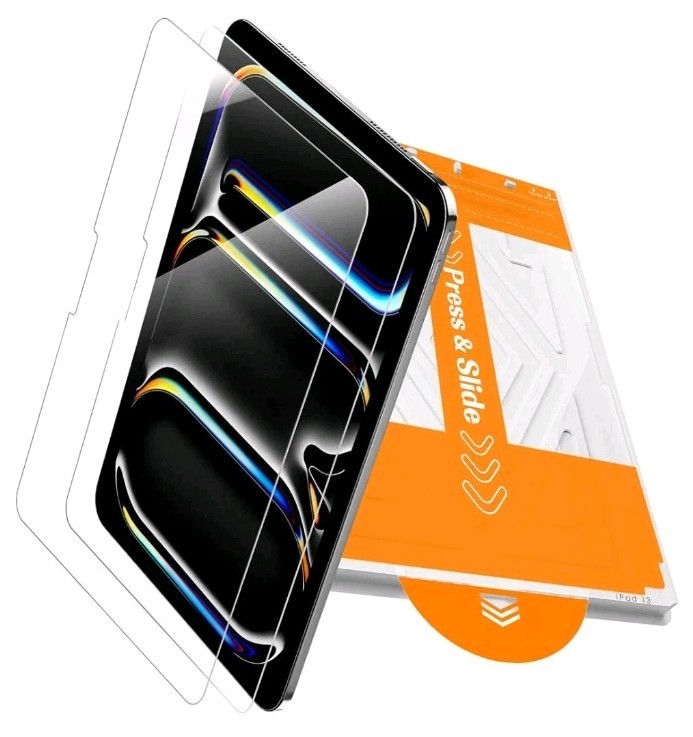 PandaShield 2-Pack Screen Protector for iPad Pro 13-inch M5/M4 (2025/2024) 