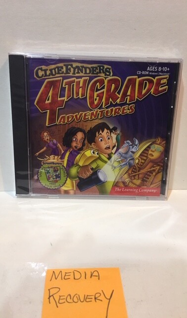 Clue finders 4th grade(SPECIAL BONUS KID PIX 3 DELUXE) AGES 8-10+