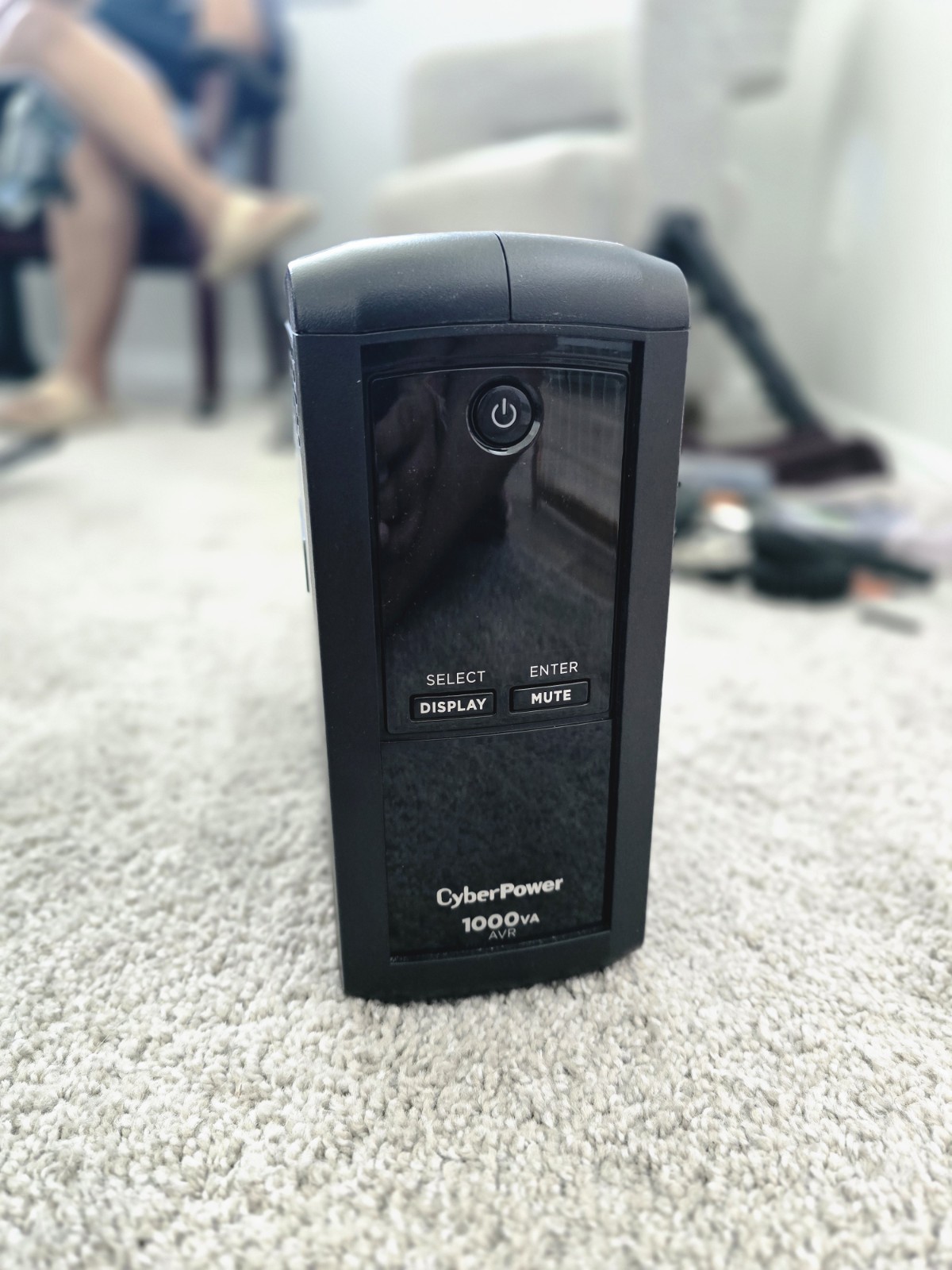 CyberPower 1000VA AVR Desktop UPS CP1000AVRLCDa 8 Outlets LED Display
