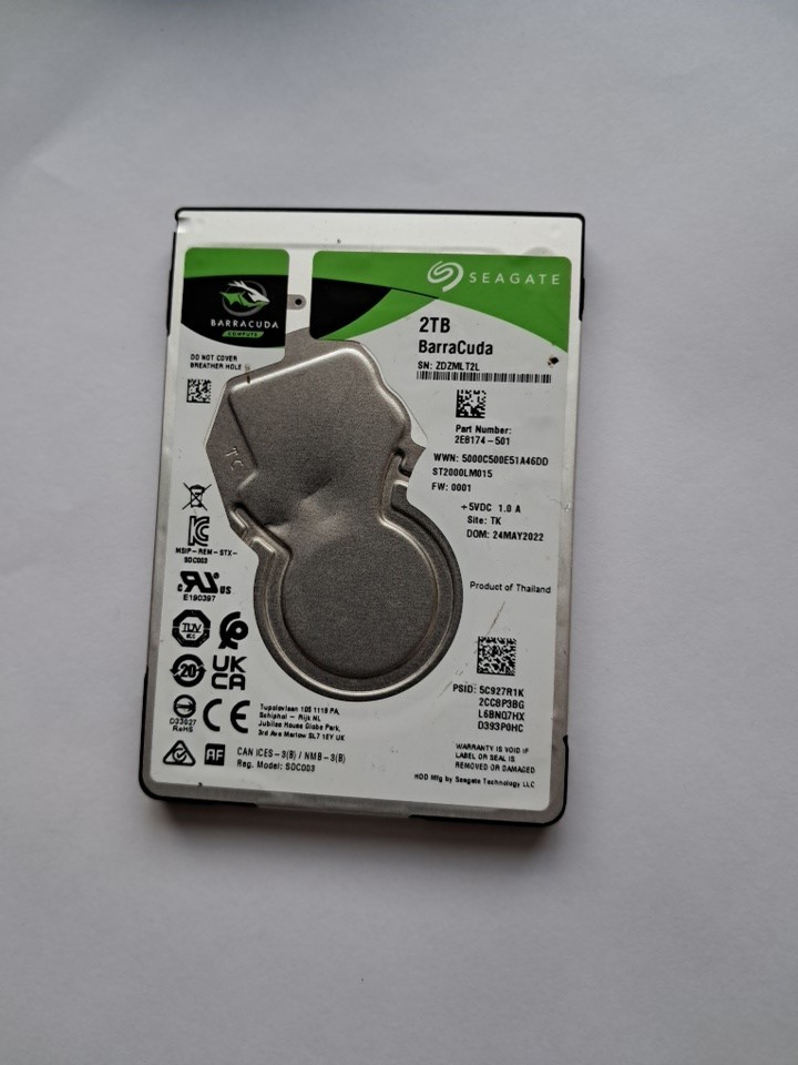 Seagate Barracuda 2TB 2.5" ST2000LM015