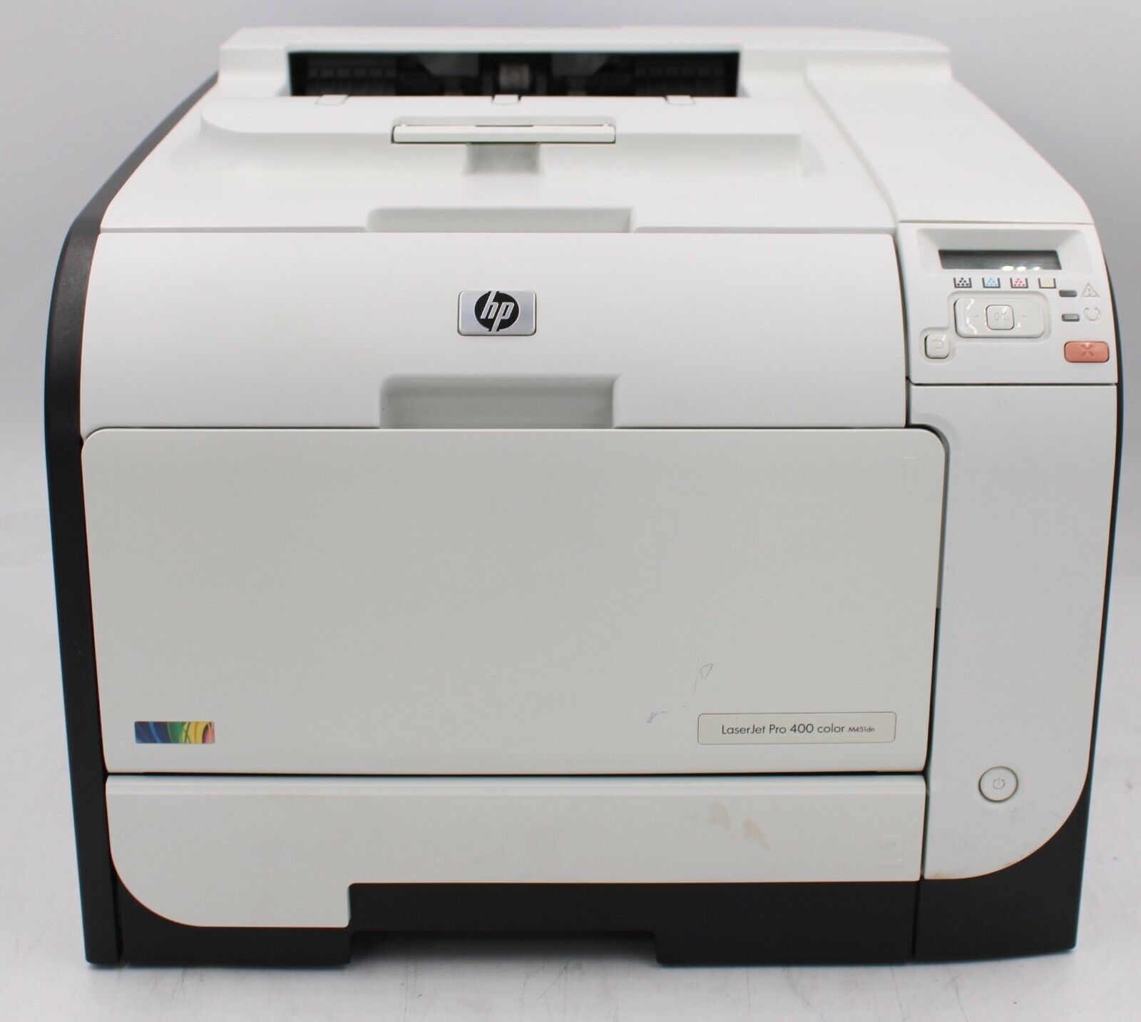HP LaserJet Pro 400 Color M451dn Standard Laser Printer W/TONER TESTED 