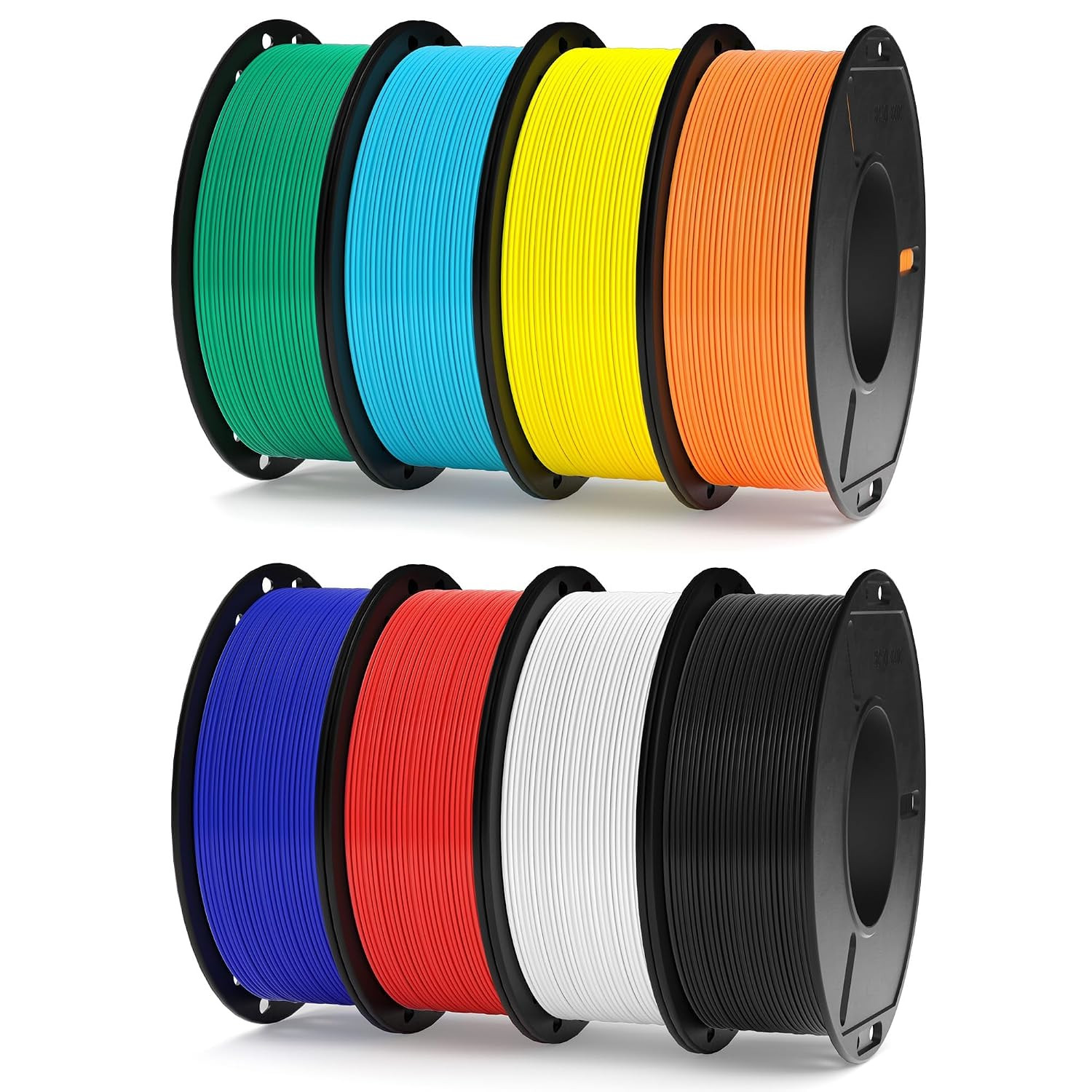 ELEGOO PLA plus 3D Printer Filament Bundle 1.75Mm Multicolors 250G*8