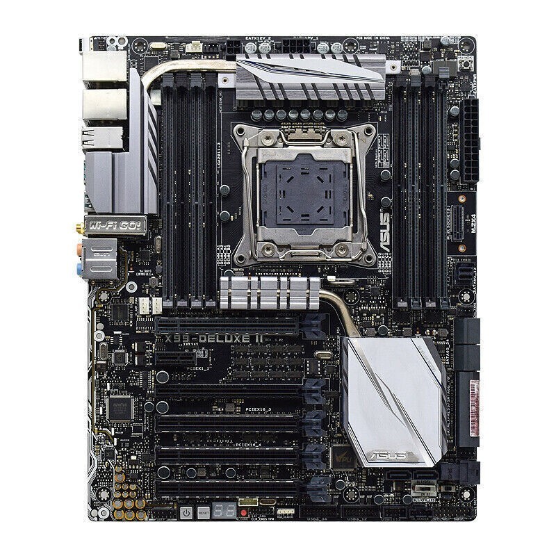 ASUS X99-DELUXE II Motherboard Intel X99 LGA 2011-V3 DDR4 M.2 ATX crossfire sli
