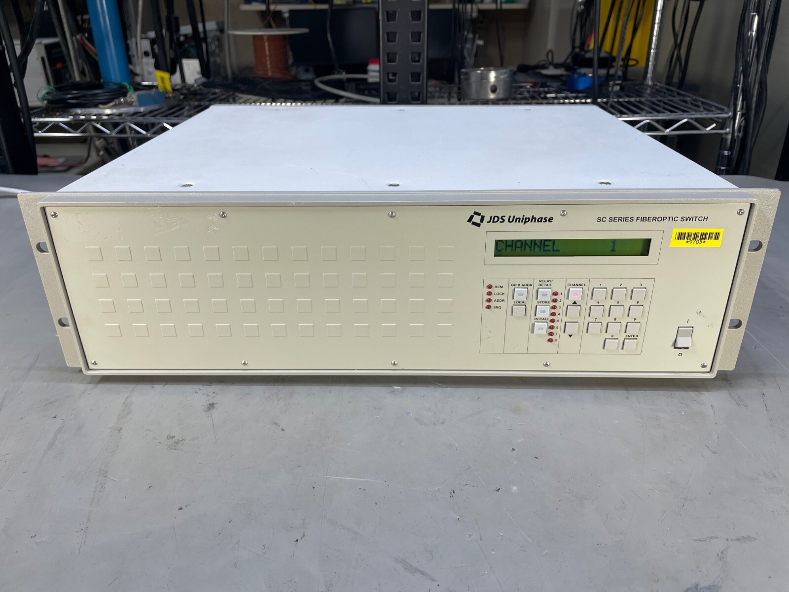 JDSU SC Series Fiber Optic Switch SC1C20382+27XF000SU *30 DAY RETURNS*