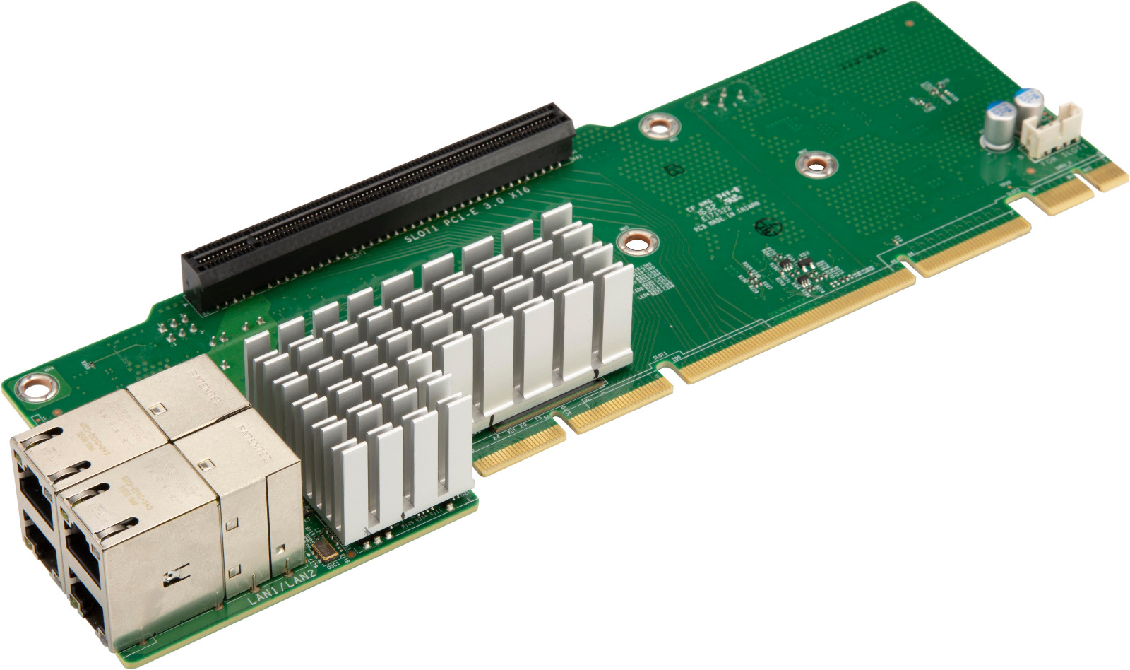 Supermicro AOC-2UR66-I4XTF 2U Ultra 4-port 10G RJ45,2x PCI-E 3.0 x16,Intel XL710