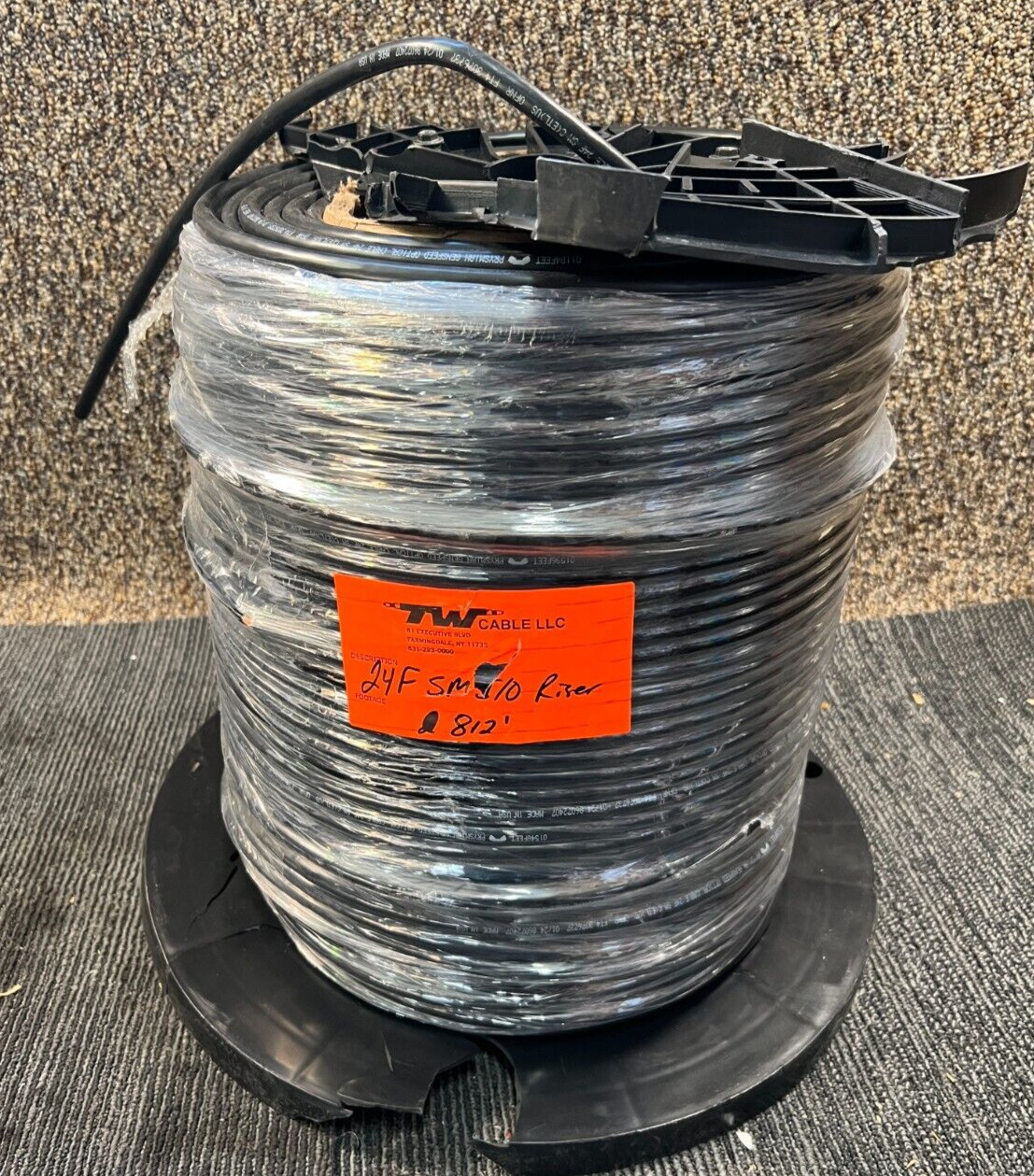 Prysmian Genspeed Optical Cable 24F SM C(ETL)US OFNR FT4 3076737, 812 Feet