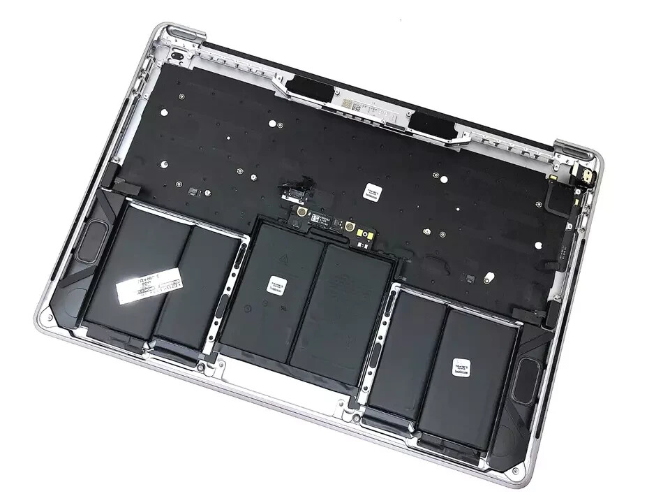 A1989 KeyBoard Battery Top case 661-10361 Silver 13" MacBook Pro 2018, 2019 A+