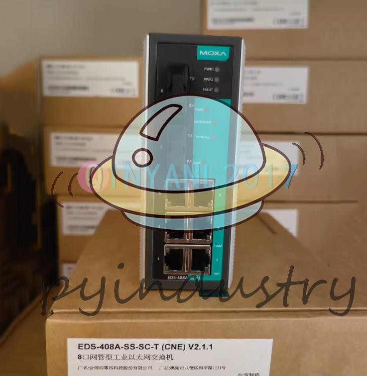 1PCS NEW MOXA EDS-408A-SS-SC-T Ethernet switch
