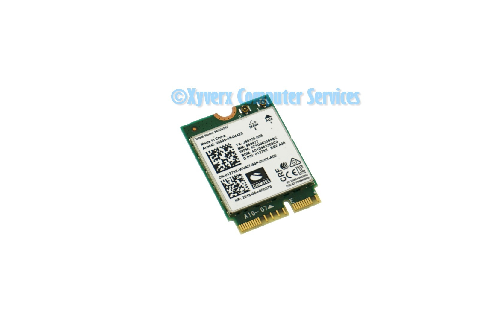 1275K 9462NGW GENUINE DELL WIRELESS CARD BLUETOOTH 15 3510 P112F (CB76)