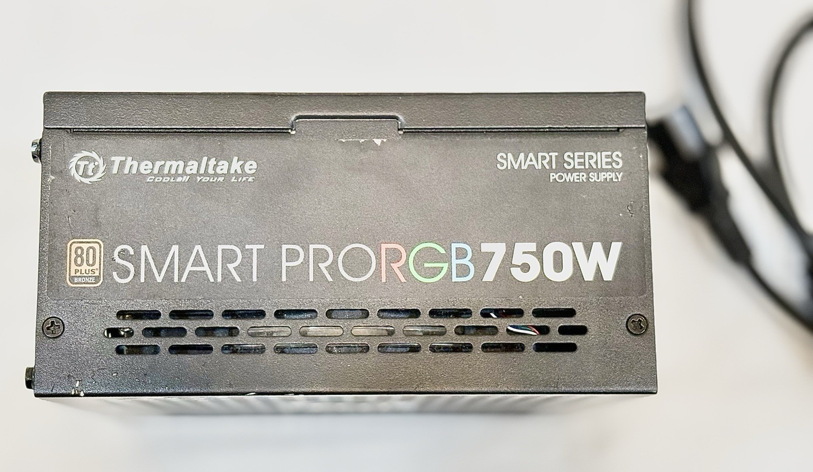 Thermaltake Smart Pro RGB 750W ATX Power Supply 80 Plus Bronze Black