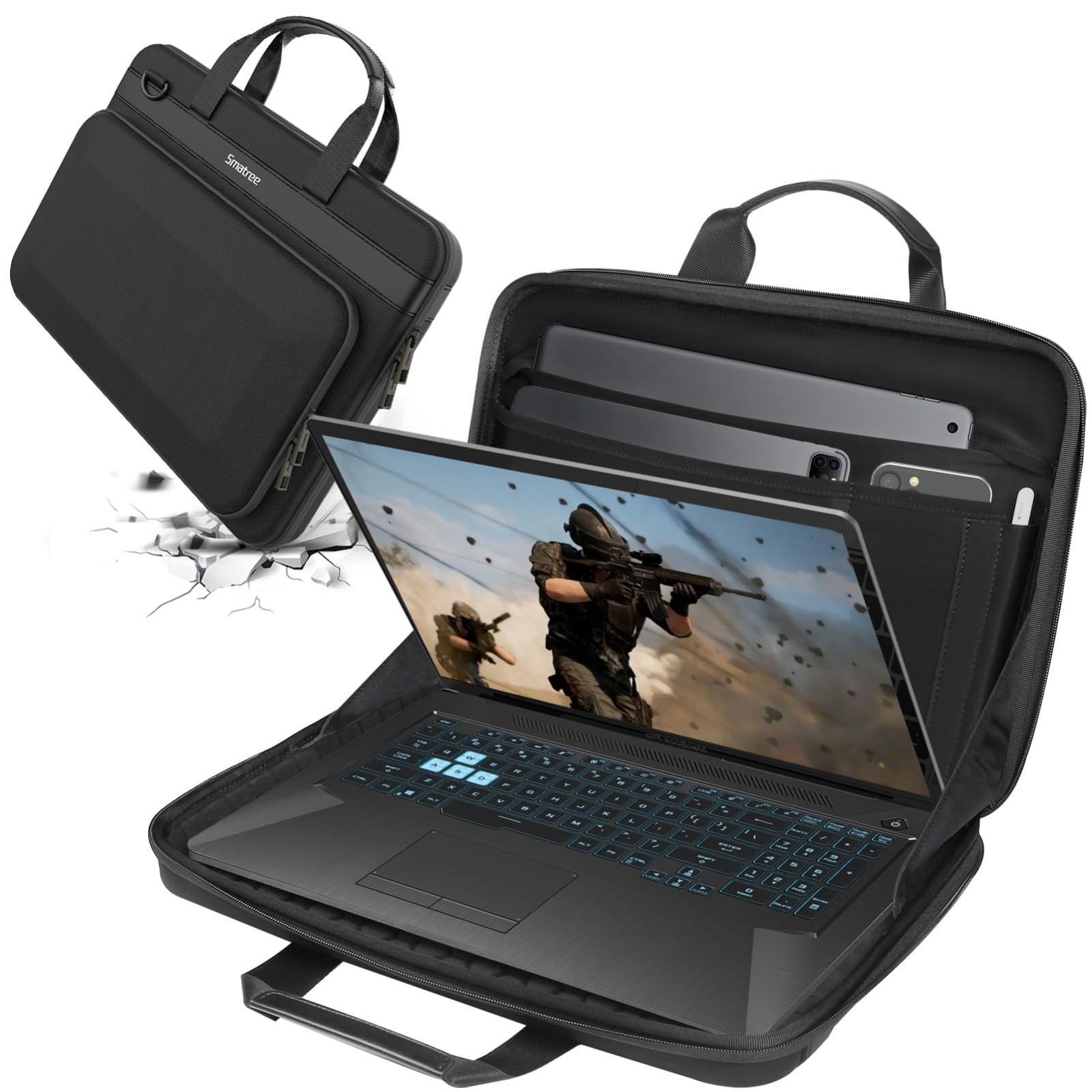 Heavy Duty Hard Case for 17.3inch HP OmniBook 7/ X NGAI 17, OMEN 16/16t/16z
