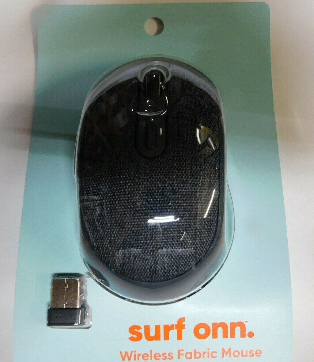 Onn Wireless Fabric Mouse-NEW (100009058) 