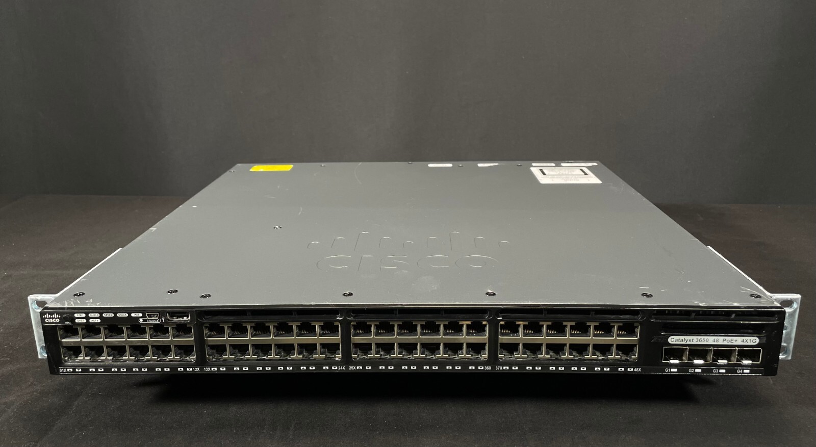 Cisco  3650 WS-C3650-48PS-E 48-Port PoE+ Switch  - Same Day Shipping