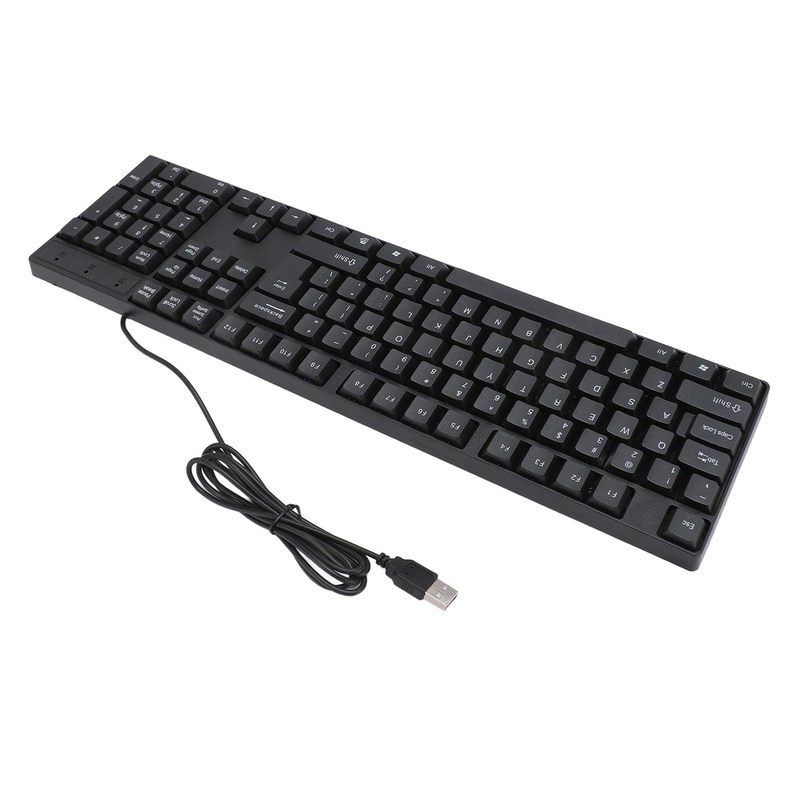 K1800 Minority Language Keyboard 104 Keys 4.9ft Cable Ergonomic Design USB Wired