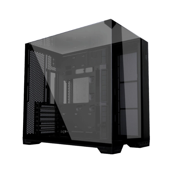Lian Li O11Vision Compact O11VPX Black Steel Tempered Glass ATX Mid Tower Case