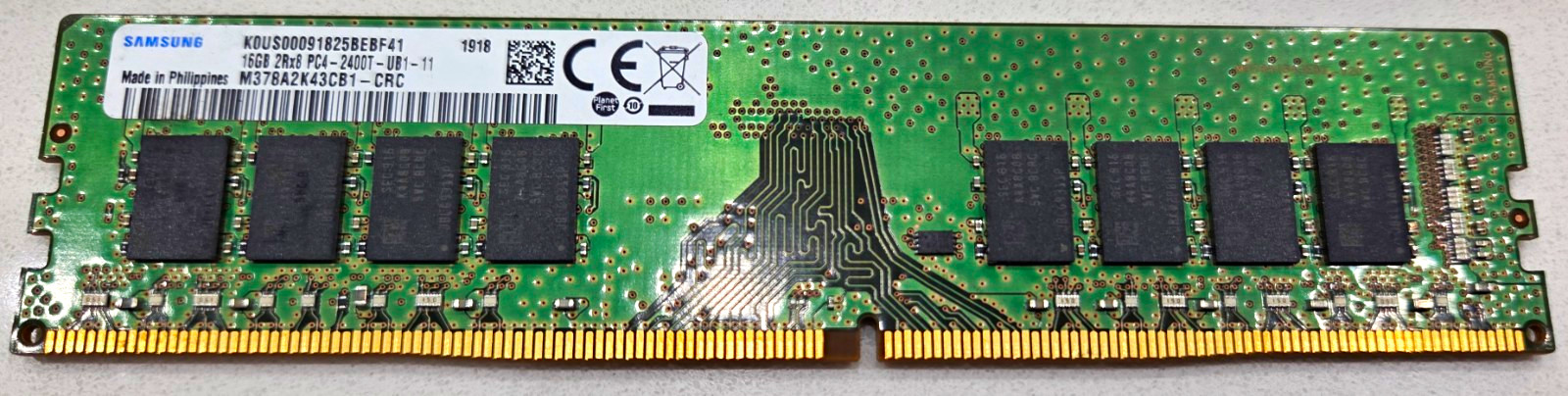 Samsung 16GB DDR4-2400 RAM Non-ECC Memory *Tested*