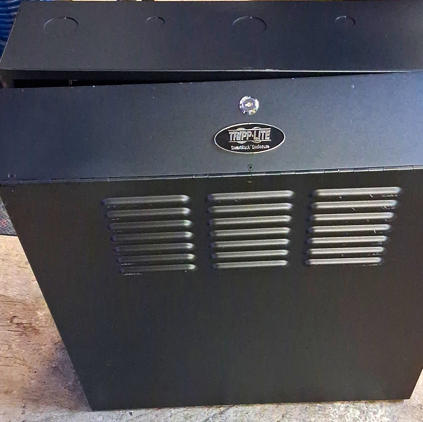 Tripp Lite SmartRack 12U 19in Wall-Mount Rack Enclosure, 200 lb, 16.5in