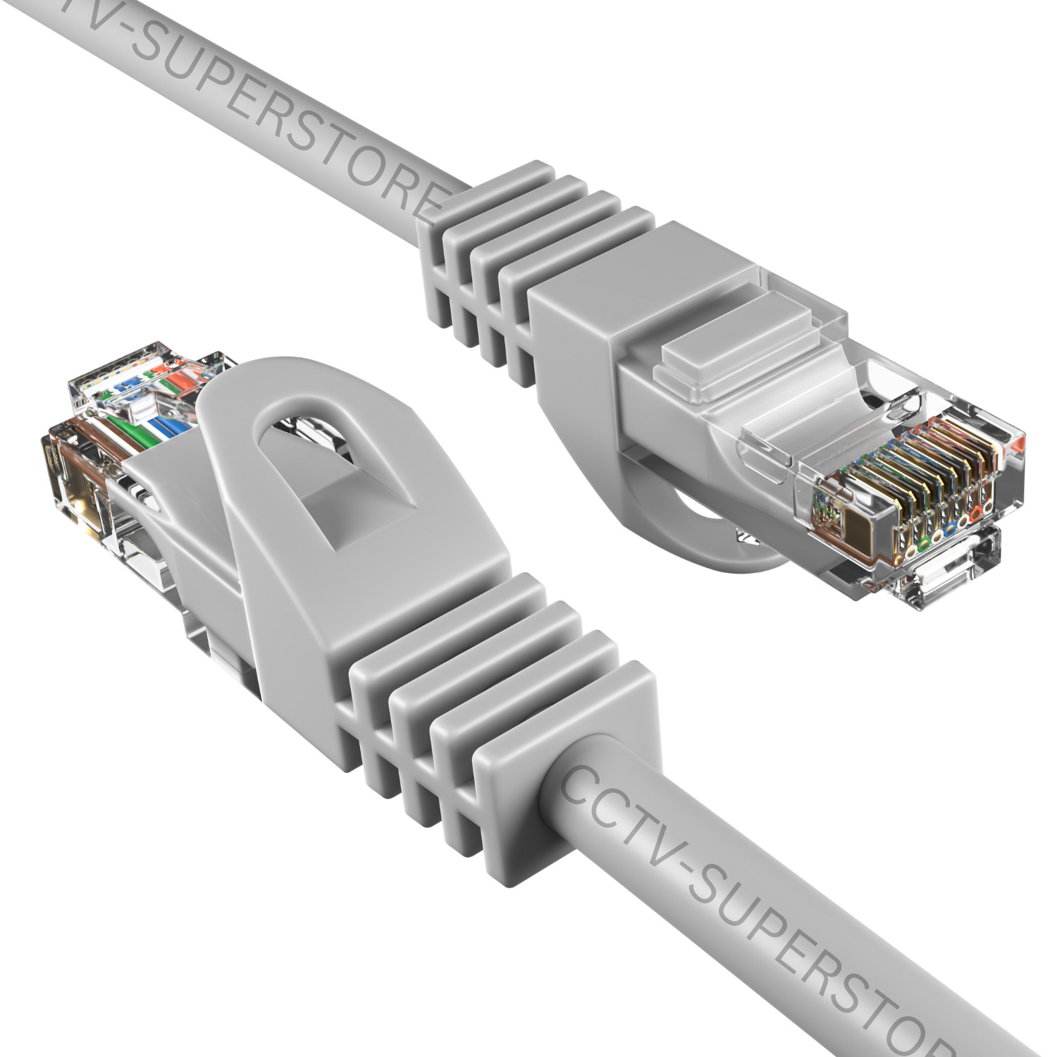 5 pcs 10ft Cat6 Ethernet Cable RJ45 UTP Patch Cord Gaming XBOX PS5 Internet Grey