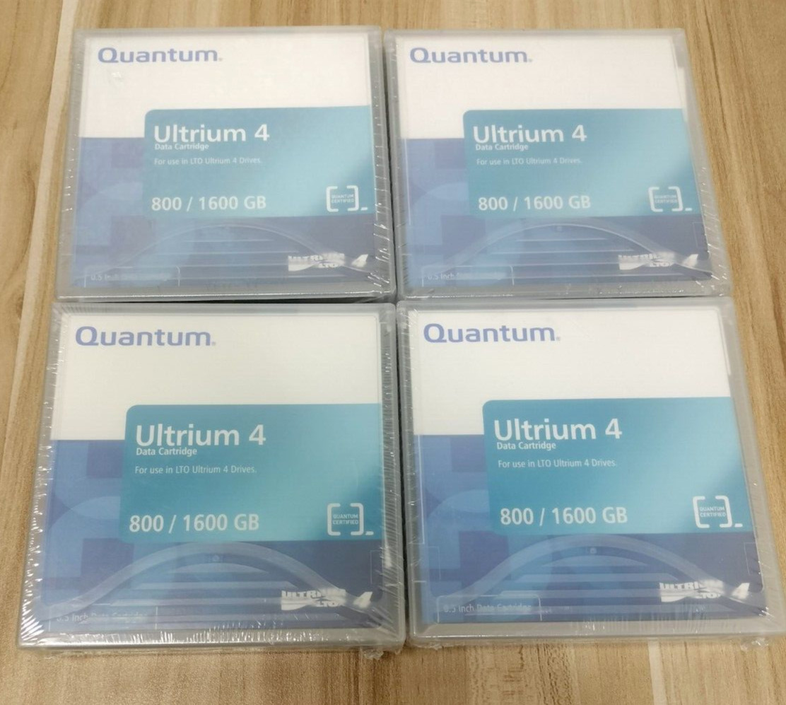 4-Pack Quantum Ultrium 4 800/1600GB Data Cartridges*SEALED *