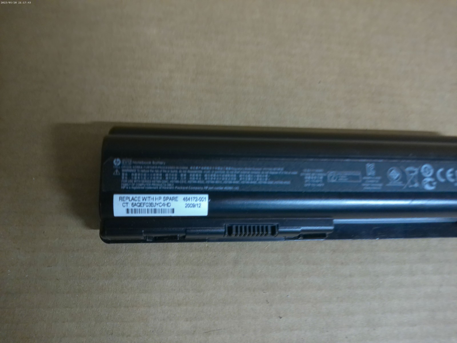 HP Genuine Laptop Battery 10.8V 55Wh 484170-001 462890-142 OEM Tested