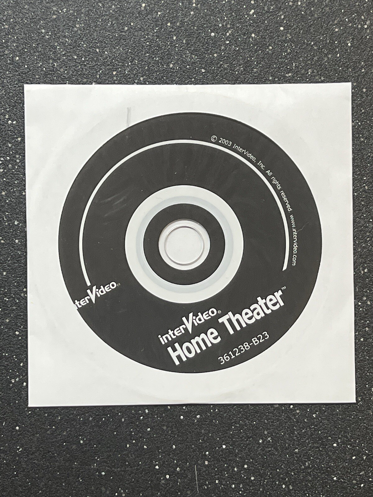 2003 InterVideo Home Theater Disc | NEW & UNUSED | 361238-B23 | Fast Shipping