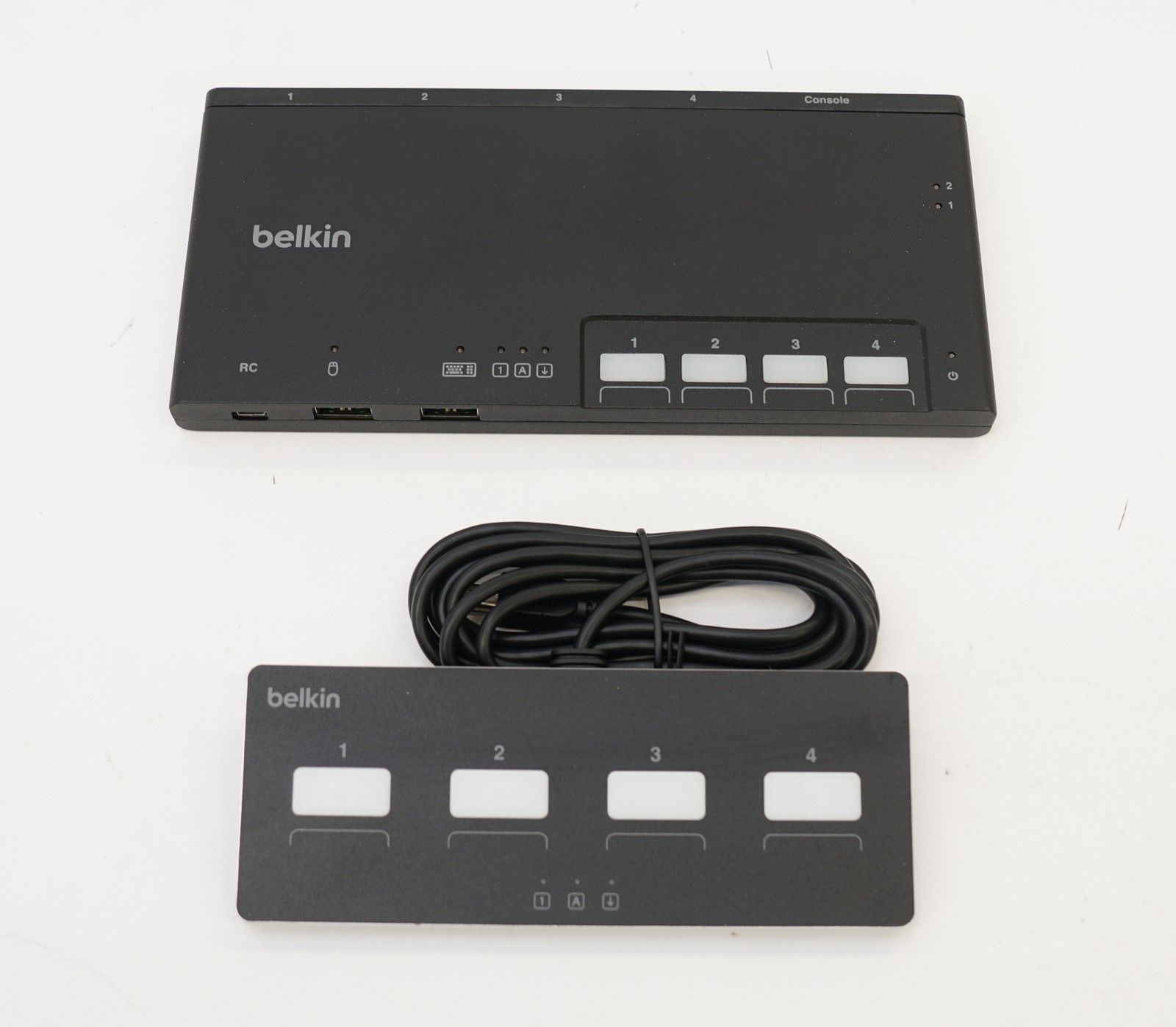 Belkin 4-Port Single-Head Modular Secure KVM Switch Base Unit