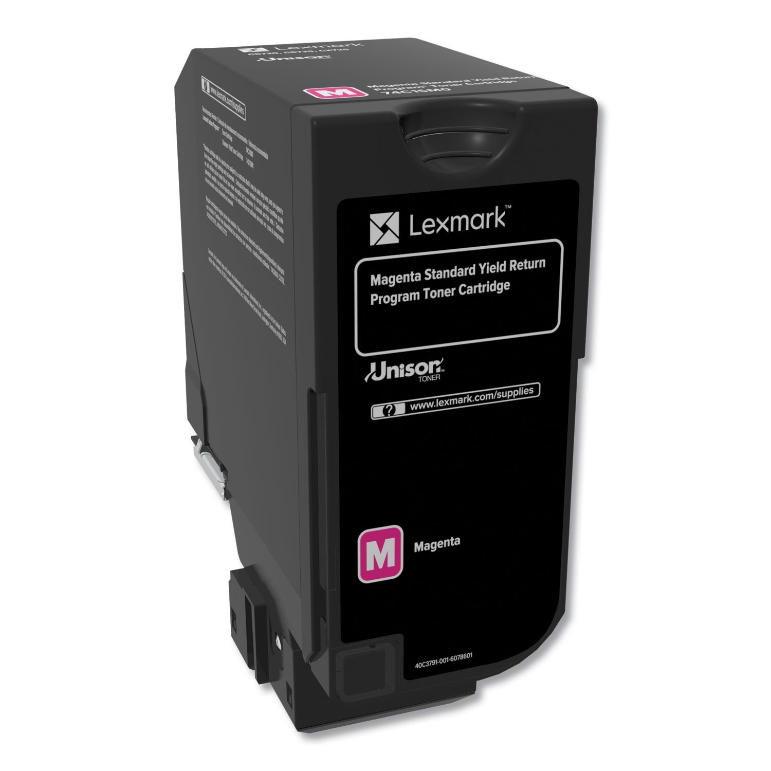 Lexmark 74C1SM0 (CS720/CS725/CX725) Return Program Toner, Magenta
