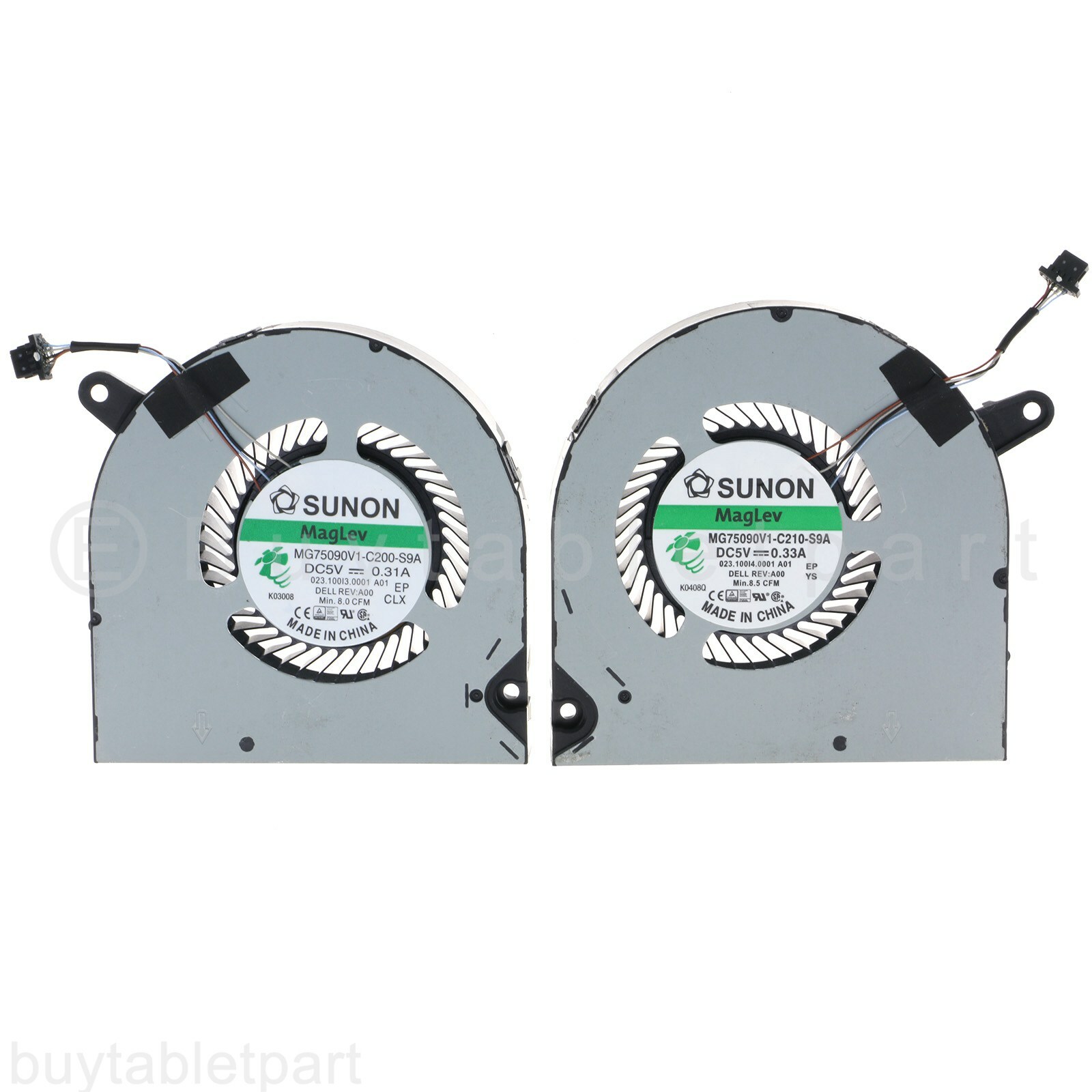 CPU+GPU Cooling Fan For DELL G5 15 SE 2020 5500 5505 I5505-A685GRY 0PC01D 0F3DF0