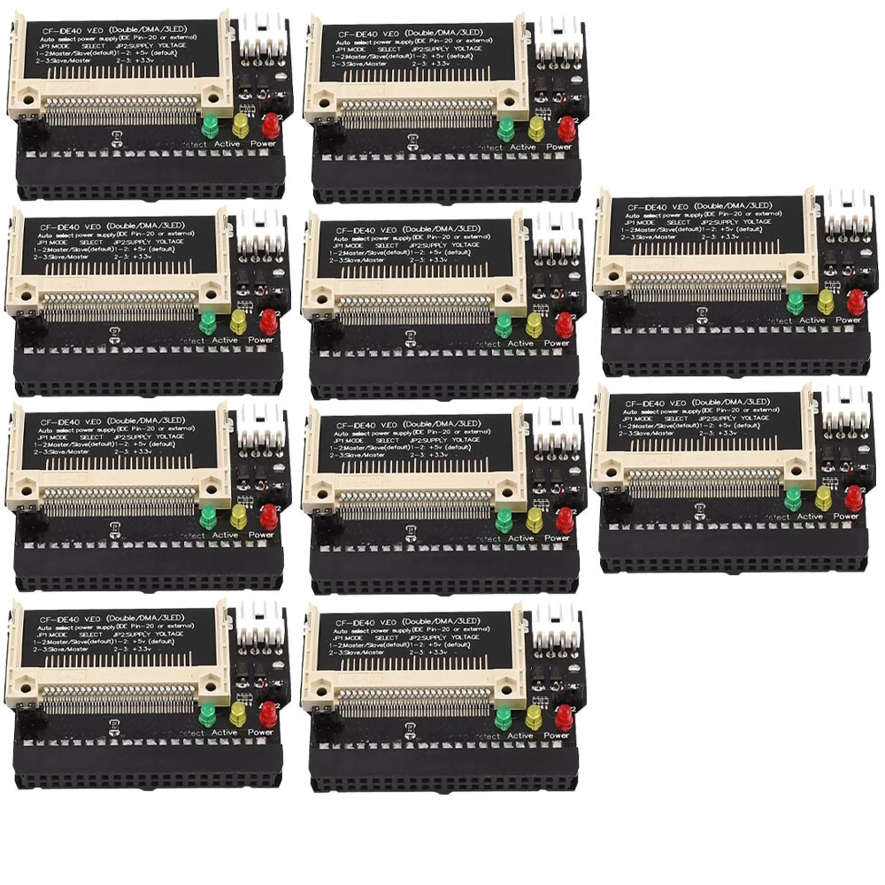 10/20x Compact Flash CF to 3.5 Female 40Pin IDE Bootable Adapter Converter Card