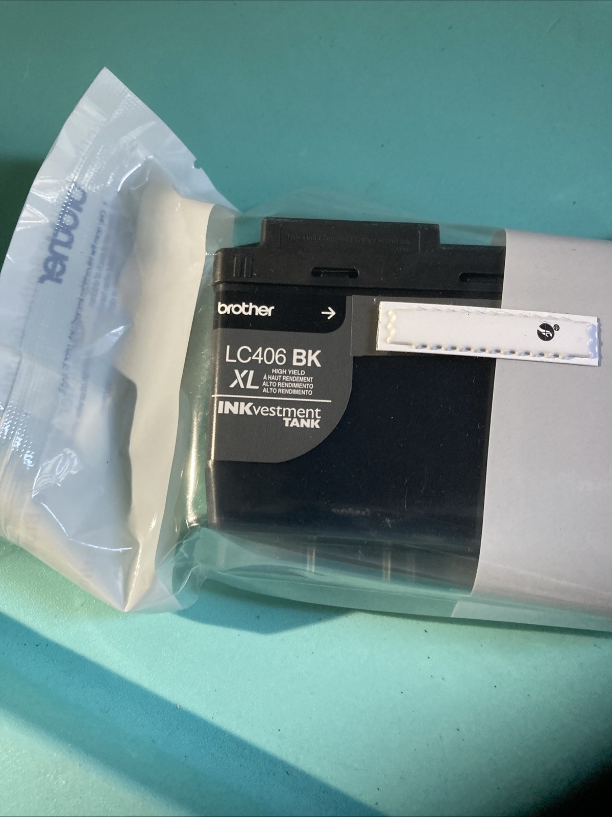 Brother LC406XL-BK Genuine High-Yield Ink Cartridge - Black NEW Sealed No Box