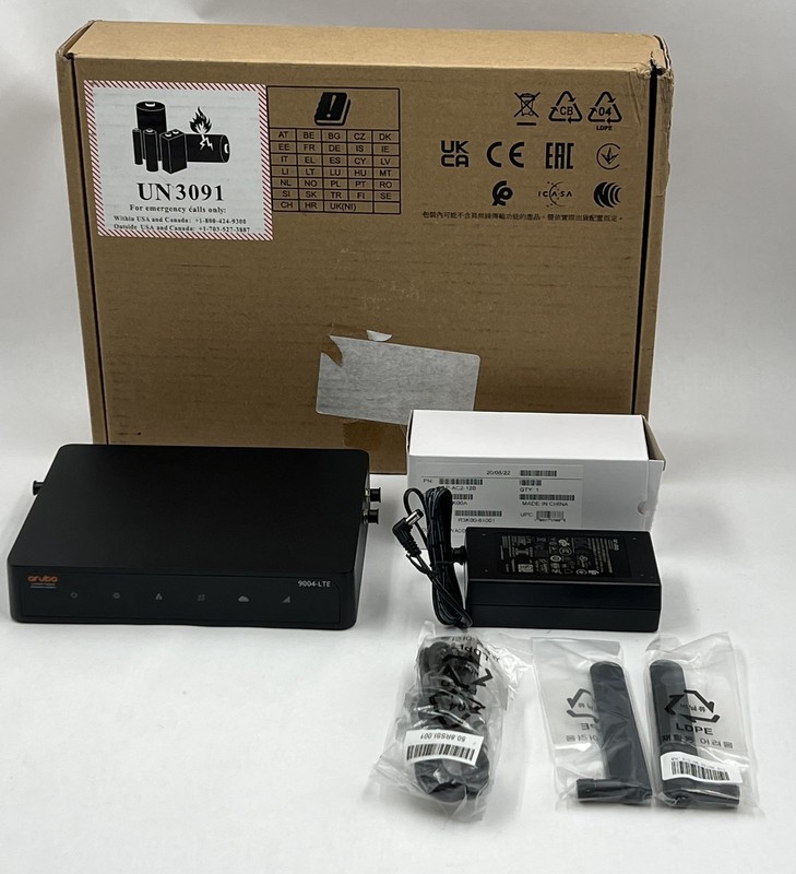 HPE ARUBA ARCN9004LTE 4-PORT GIGABIT WIRED GATEWAY R1B20A 9004-LTE-US