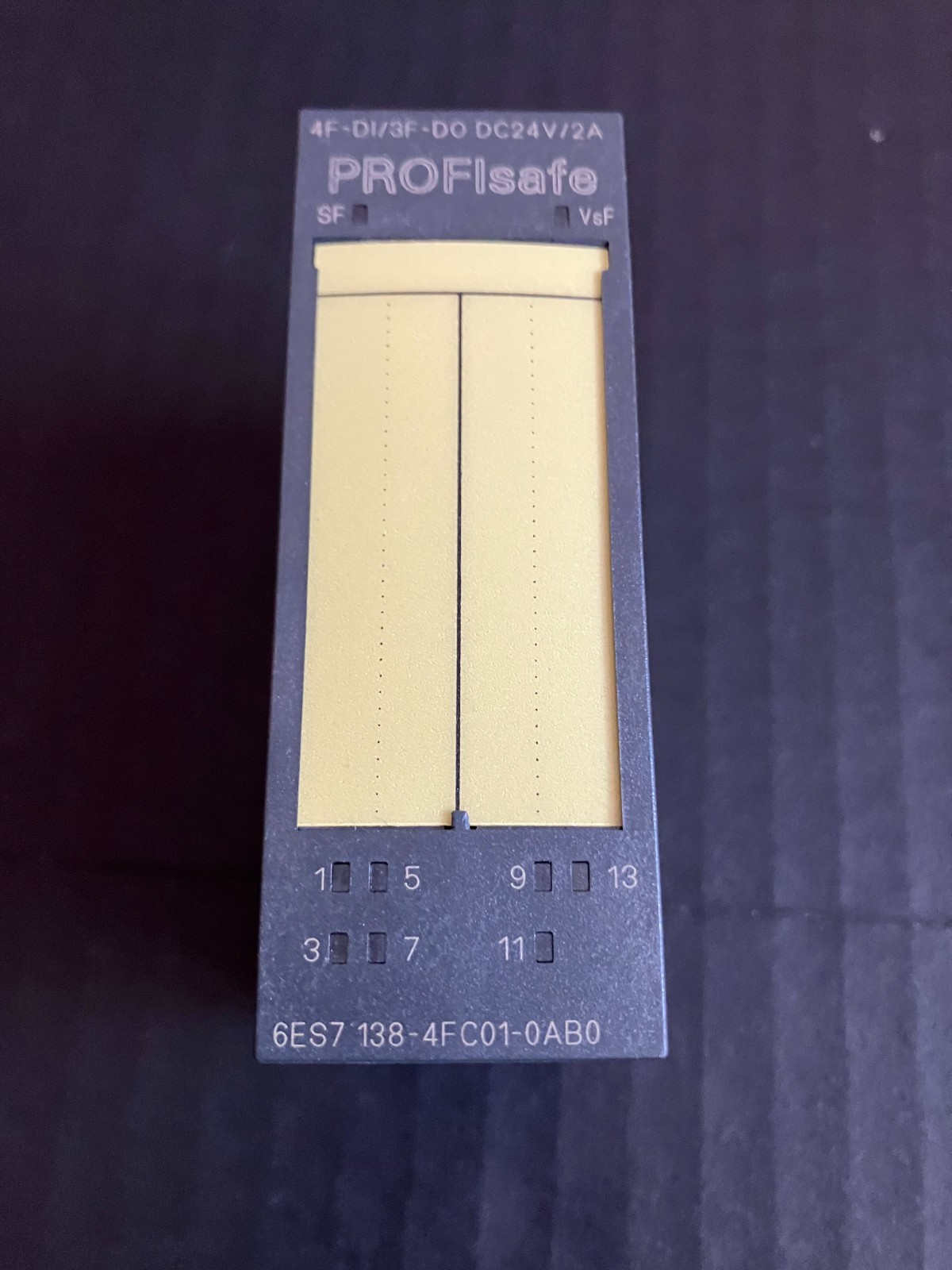 Mint Siemens 6ES71384FC010AB0  ET 200S Digital InputOutput PROFIsafe mod G2U