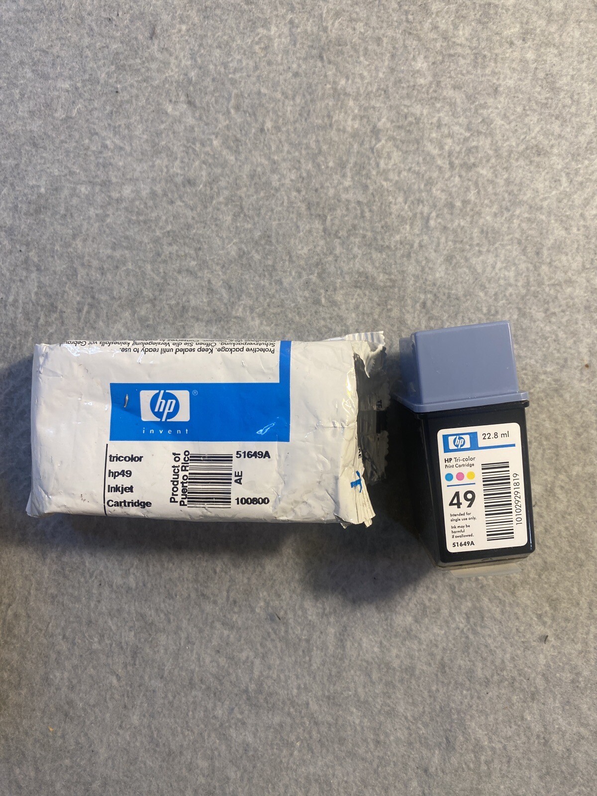 Genuine HP 49 Ink Cartridge TRI COLOR 51649A New Not In A Box