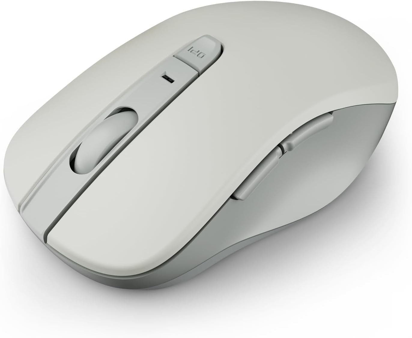 Bluetooth Mouse Silent Wireless Mice, Quiet Click (Silver-Gray)