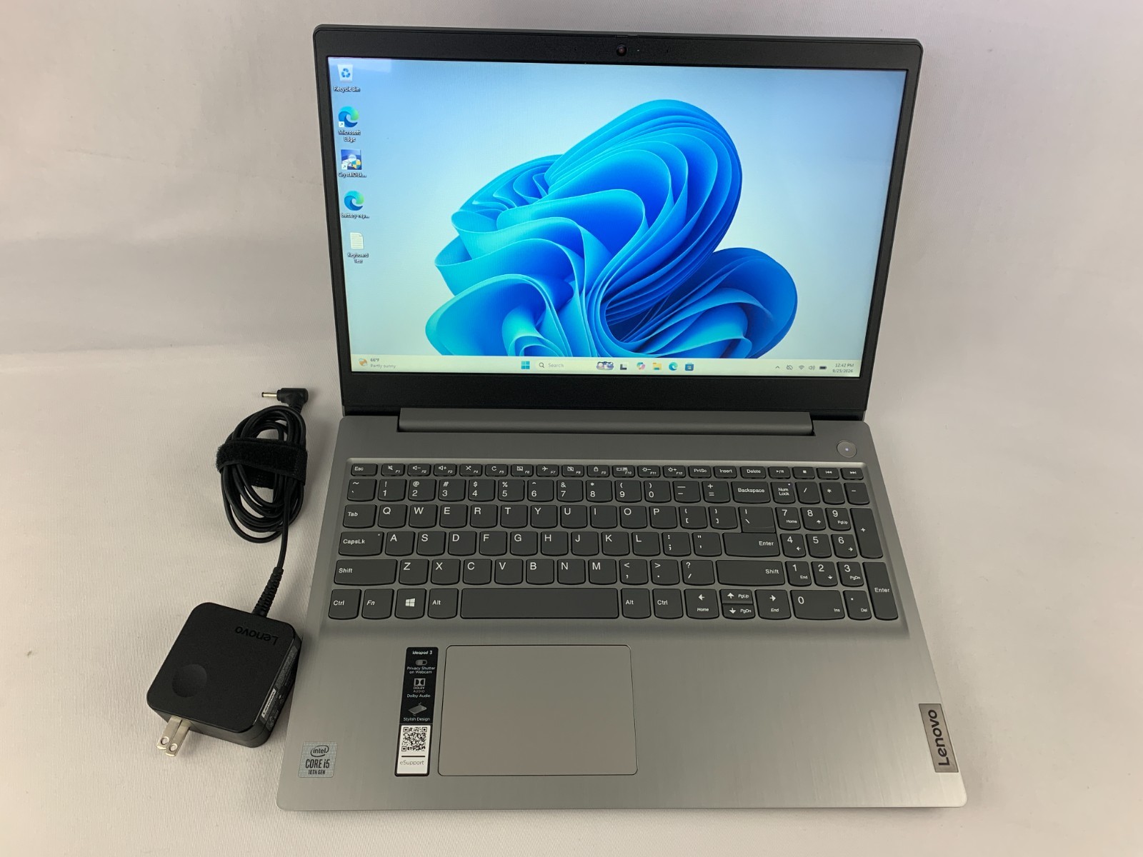 Lenovo IdeaPad 3 15IIL05 Laptop Intel Core i5-1035G1 1GHz 4GB RAM 256GB SSD W11H