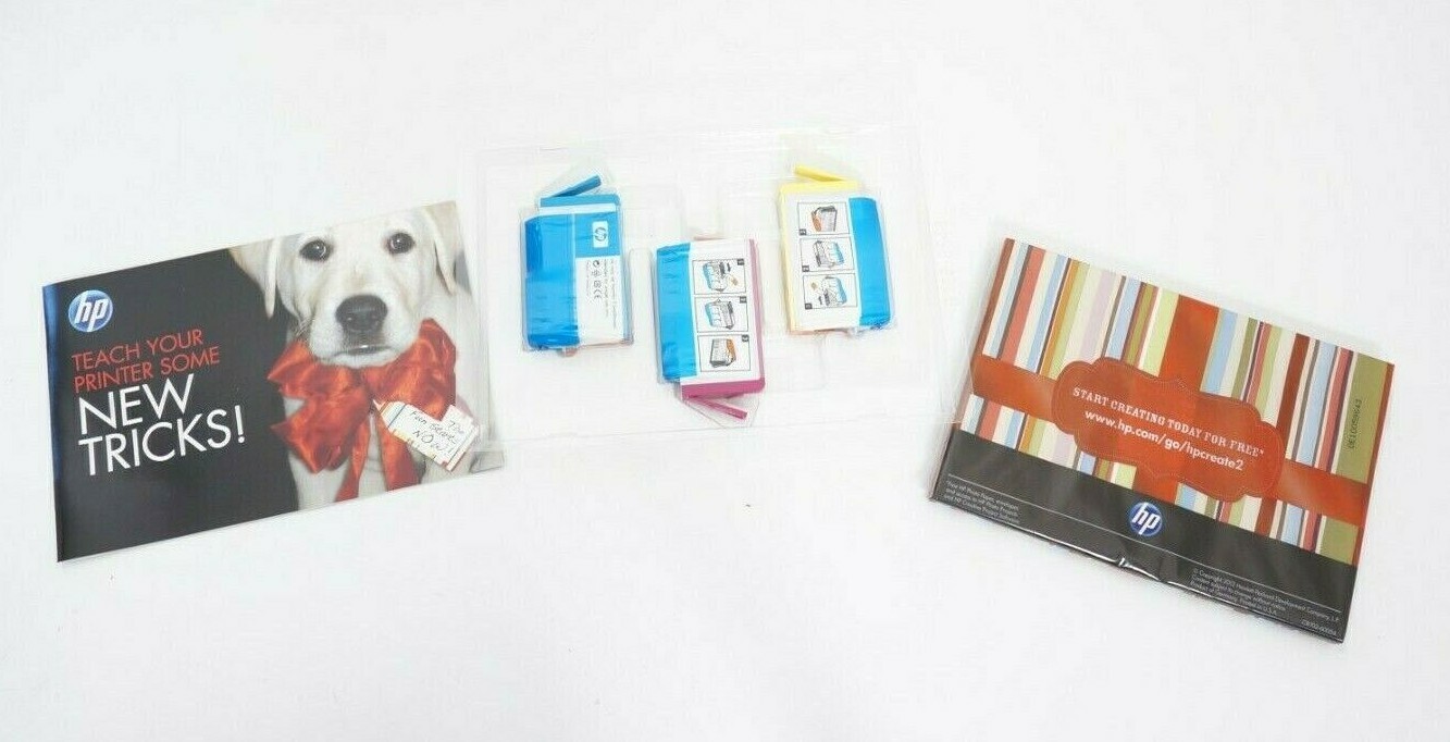 Genuine HP 564 Combo Pack Tri Color Ink Cartridges Open Box Sealed Cartriges 