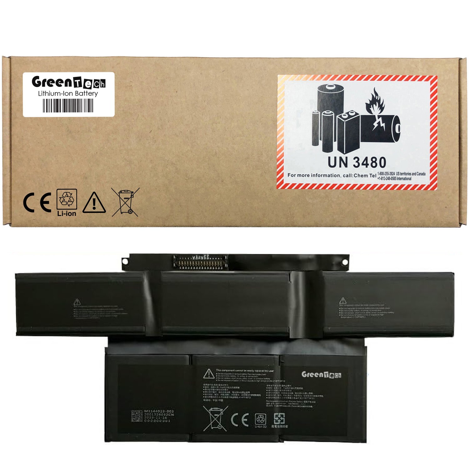 GREENTECH G3HTA071H G3HTA072H BATTERY FOR MS SURFACE LAPTOP STUDIO 1964 56.3WH