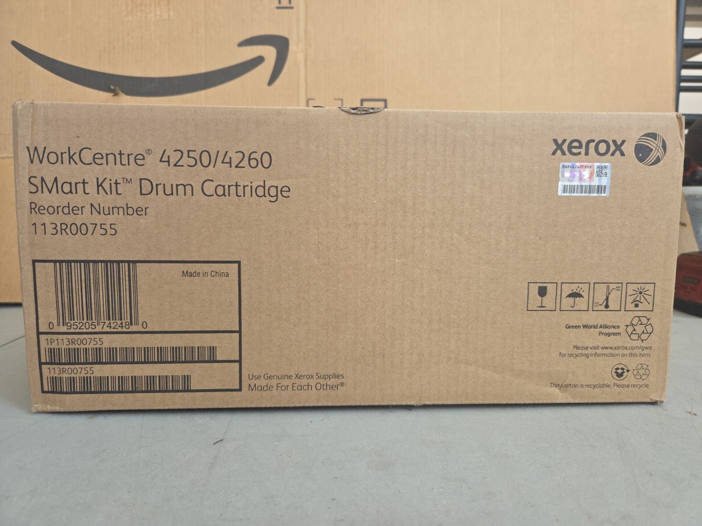 113R00755-Genuine Xerox Work Centre 4250, 4260 Smart Kit Drum Cartridge, OEM