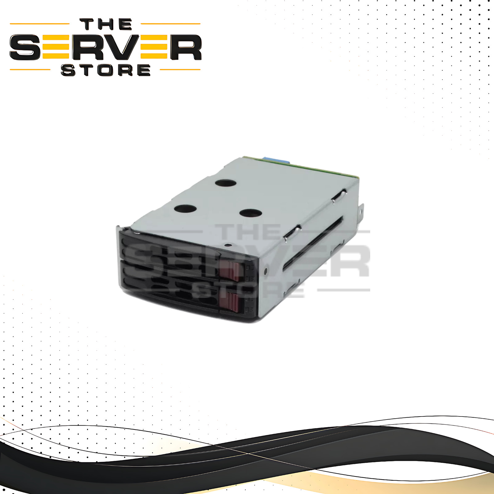 Supermicro Rear 2 x 2.5" Hard Drive (HDD) Enclosure Accessory MCP-220-82616-0N