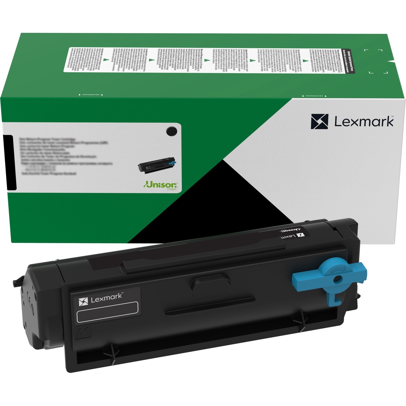 Lexmark Unison Original Toner Cartridge - Black (55b100e)