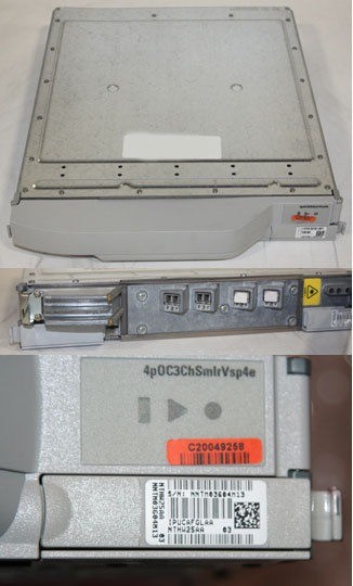 NORTEL 4POC3CHSMIRVSP4E 4 PORT OC3 SMIR VSP 4E MSS 15000 NTHW25AA R3 IPUCAFGLAA