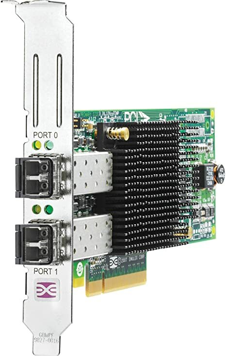 AJ763A I HP 82E HBA 8Gb 2-port PCIe Fibre Channel Host Bus Adapter