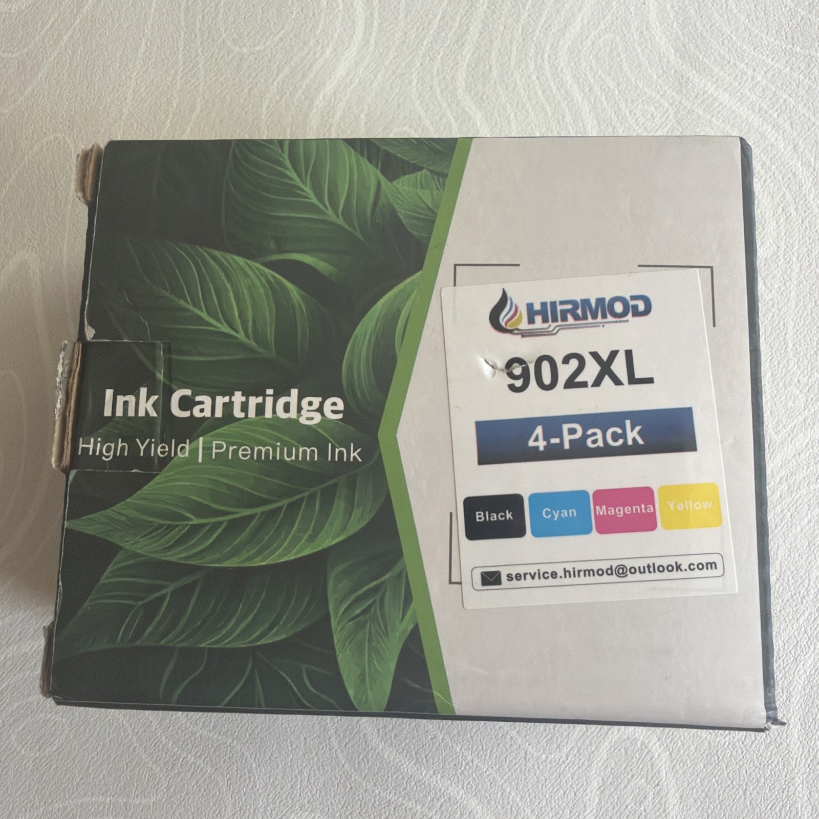 HIRMOD 952XL Compatible Inkjet Ink Cartridge 4-Pack for HP BK C M Y