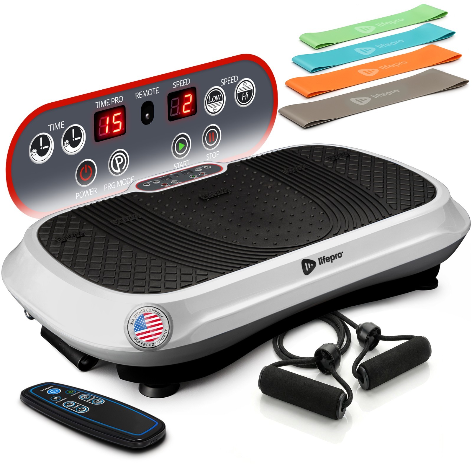 LifePro Waver Vibration Plate – Full Body Workout & Weight Loss Machine for Home