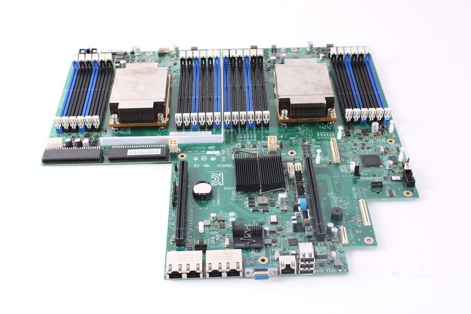 Intel S2600G Server MotherBoard / 2xE5-2650v2 @ 2.6GHz / NO RAM / G48437-001