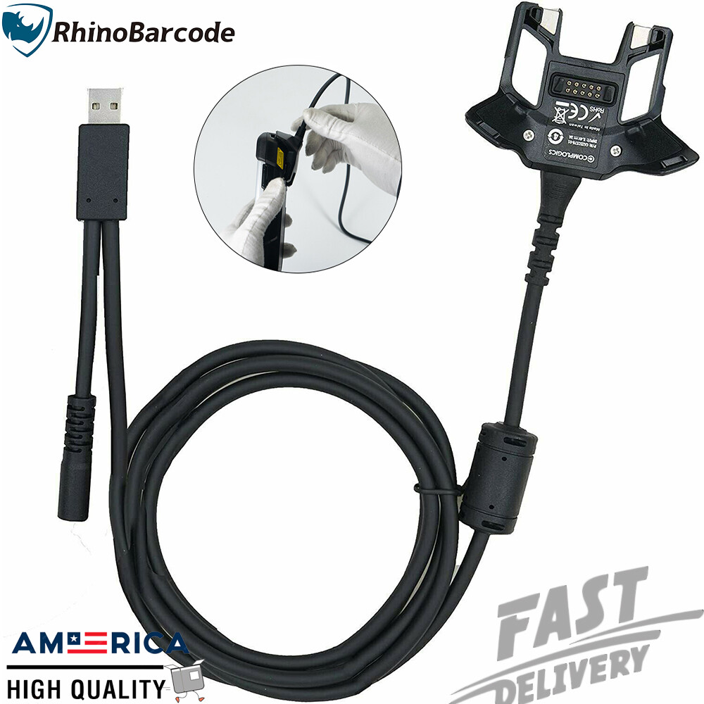 CBL-TC7X-USB1-01 Charger with cable For Zebra TC70 TC72 TC75 TC75X TC77
