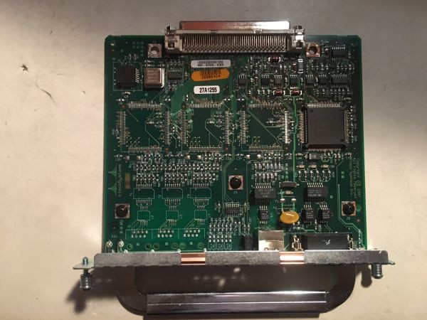 Genuine cisco systems ethernet module circuit board 1e