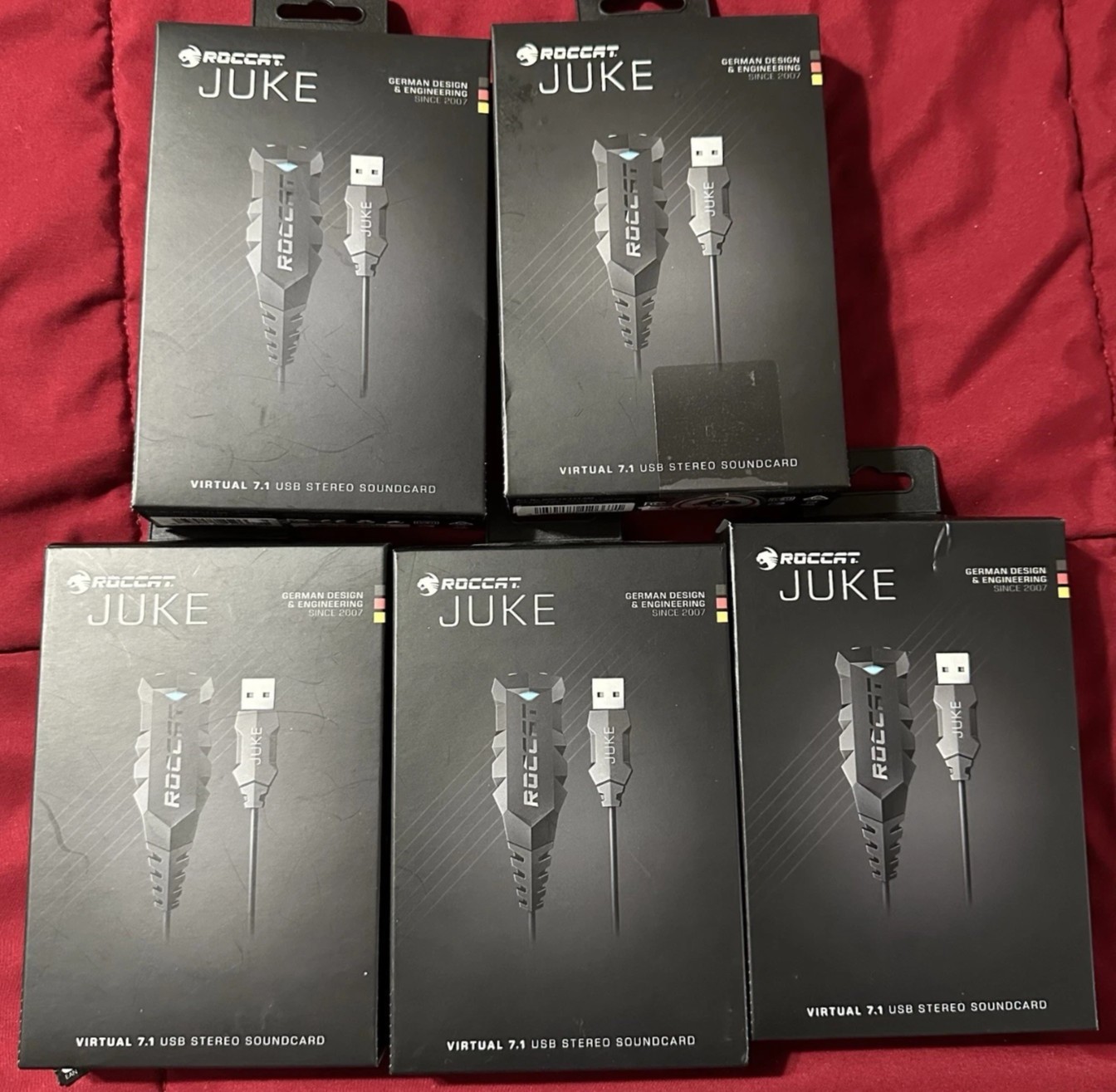 ROCCAT Juke Virtual 7.1 Plus USB Stereo Soundcard Adapter for Gaming Headphones
