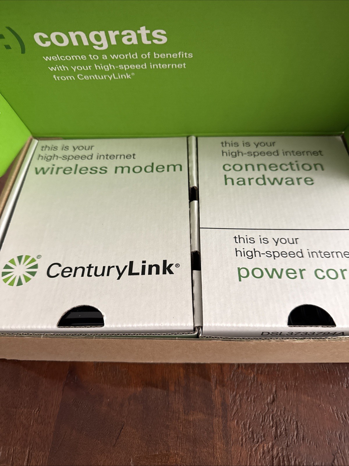 Centurylink Technicolor C1100T Modem 802.11n 4 Port WiFi Router - Brand New